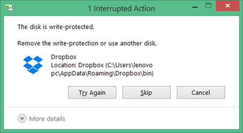 Rimuovere protezione unità USB