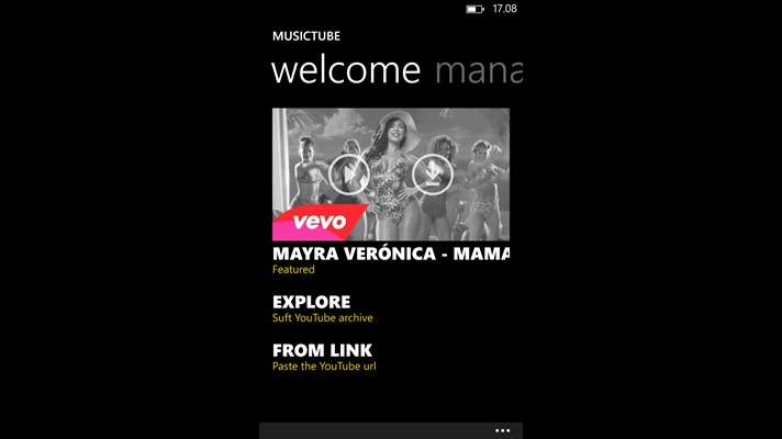 MusicTube Home