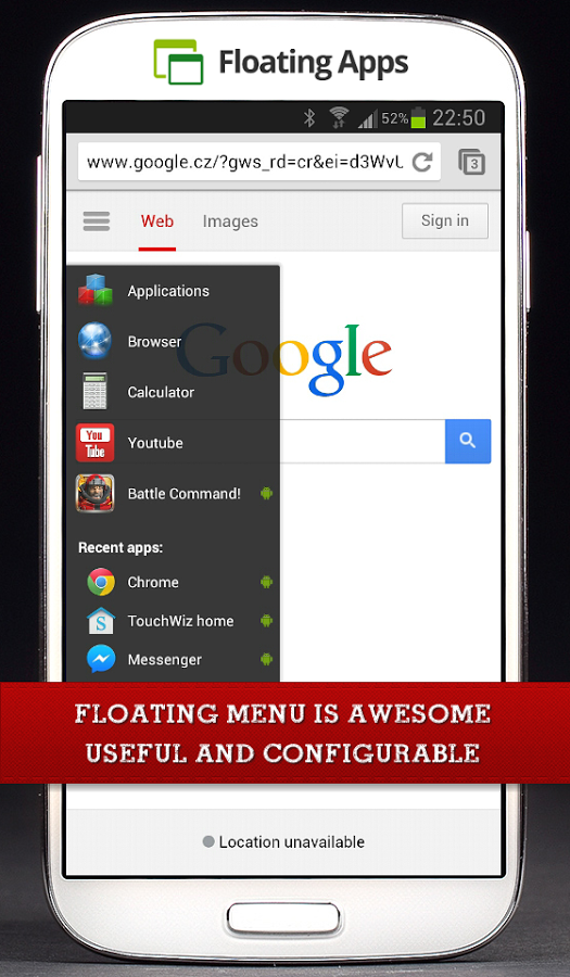 floating apps and splashtop