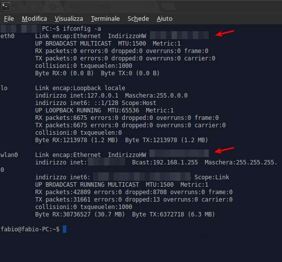 how to get your mac address linux debian