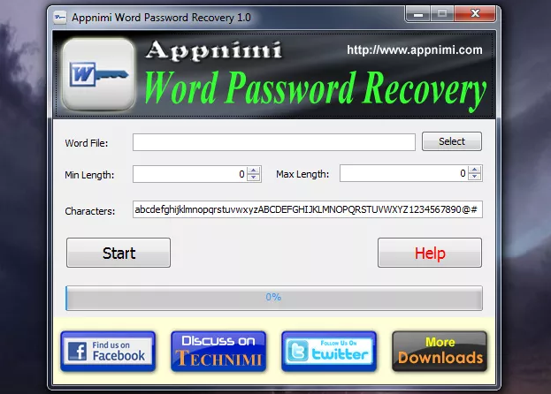 Appnimi Word Password Recovery