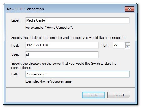 Swish Easy SFTP
