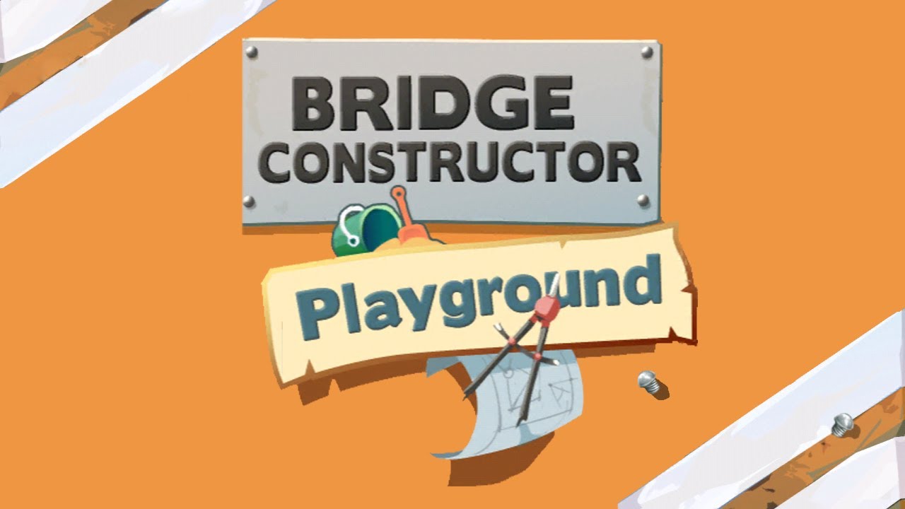 Playground вышло обновление. Bridge Constructor Playground. Пипл плейграунд обложка. Bridge Constructor logo. Пипл плейграунд надпись.